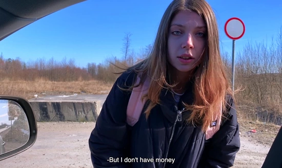 Развел молодую русскую девушку на минет за 1000 рублей