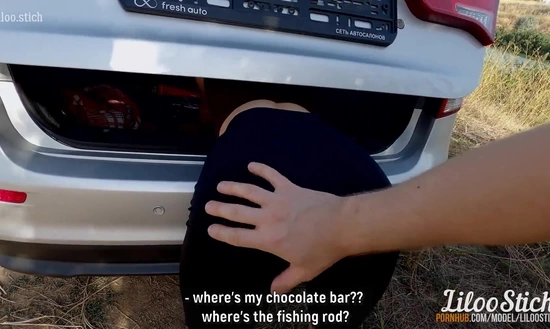 Сводная сестра застряла в багажнике, а брат возбудился и трахнул её!