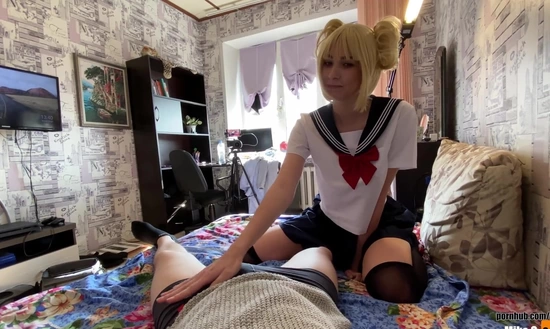 Русская косплеерша порадовала бойфренда новым сексуальным нарядом и домашним сексом!